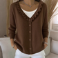 ⌛Limited-time offer-Women's Ruffle Collar Knit Cardigan