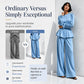 ✨New Arrivals & Special Offers-Women's Elegant Puff Sleeve Top & Wide-Leg Pants Set