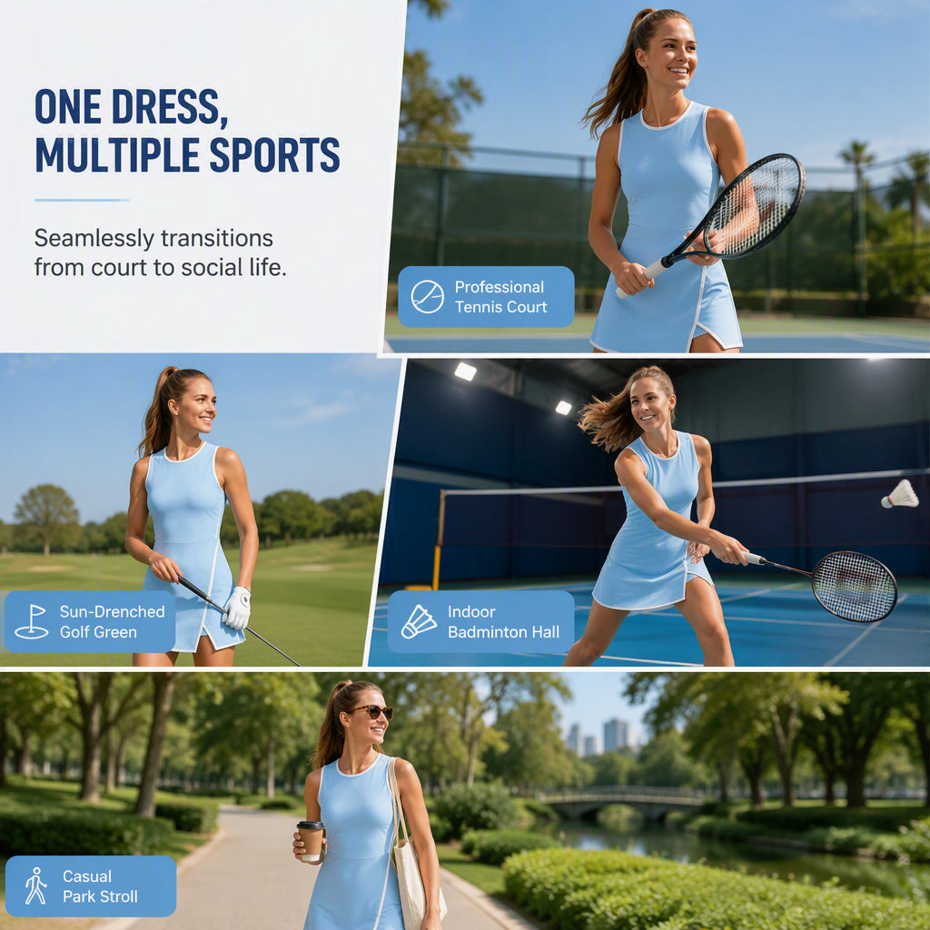 🎁2026 New Arrivals 40% OFF💥Breezy Tennis Dress