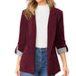 ☀️🧥New Arrivals - Sleek Cardigan Blazer – Soft Drape & Versatile Styling from Office to Evening