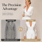 Women's Elegant V-Neck Lace Sleeve Bodycon Dress