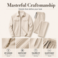 ⌛Limited-Time Offer-Men's Texture Jacket & Pants 2-Piece Set