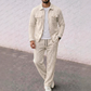⌛Limited-Time Offer-Men's Texture Jacket & Pants 2-Piece Set