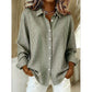 Women's Retro Plaid Long Sleeve Top