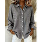 Women's Retro Plaid Long Sleeve Top