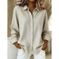 Women's Retro Plaid Long Sleeve Top