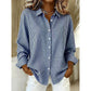 Women's Retro Plaid Long Sleeve Top
