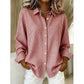 Women's Retro Plaid Long Sleeve Top