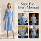 ⏰🍂Autumn Early Bird Sale-Women's Elegant V-Neck Midi Dress
