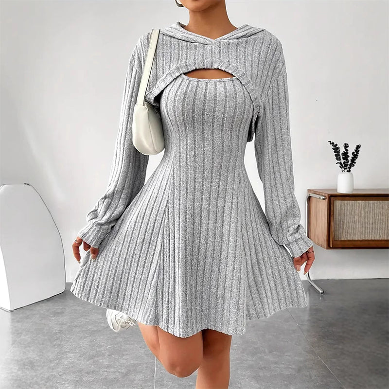 ✨ Women's Ribbed Knit Two-Piece Set – Chic Matching Outfit For Effortless Everyday Style 🤍
