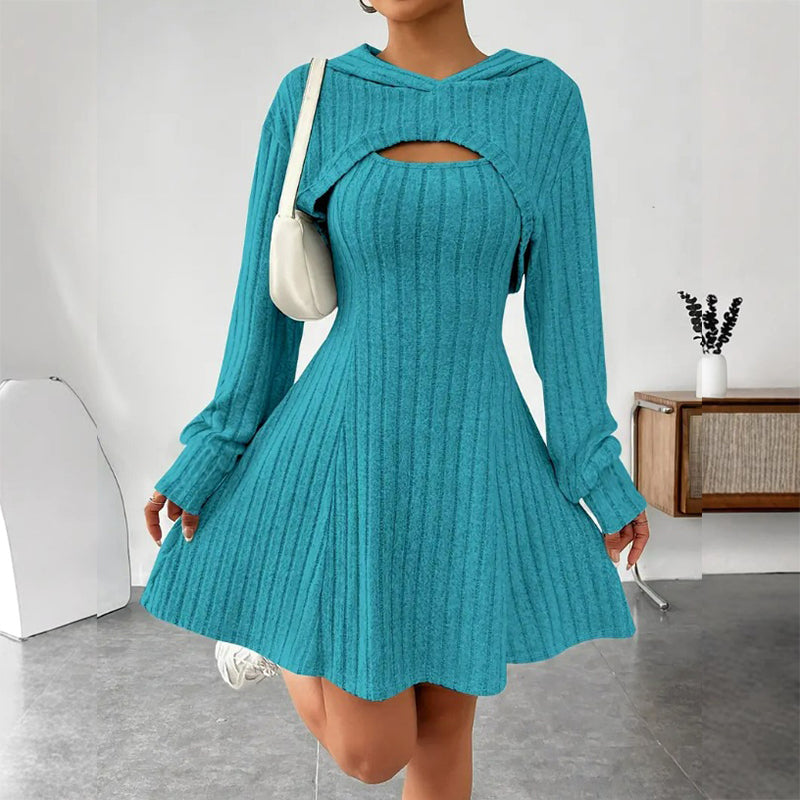 ✨ Women's Ribbed Knit Two-Piece Set – Chic Matching Outfit For Effortless Everyday Style 🤍