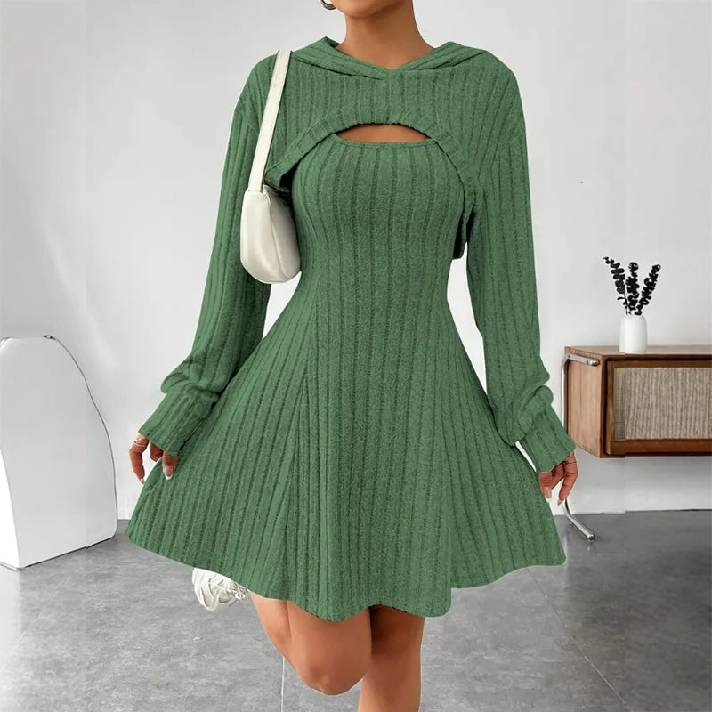 ✨ Women's Ribbed Knit Two-Piece Set – Chic Matching Outfit For Effortless Everyday Style 🤍