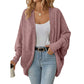 ✨Hot Sale 50% OFF🌸Women's Loose Batwing Knit Cardigan