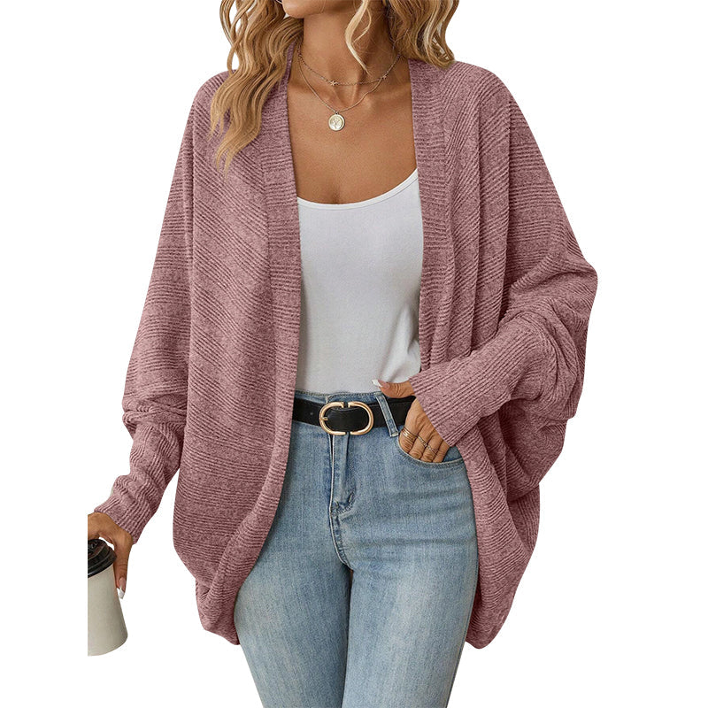 ✨Hot Sale 50% OFF🌸Women's Loose Batwing Knit Cardigan