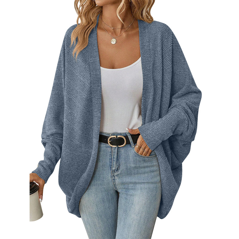 ✨Hot Sale 50% OFF🌸Women's Loose Batwing Knit Cardigan