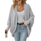✨Hot Sale 50% OFF🌸Women's Loose Batwing Knit Cardigan