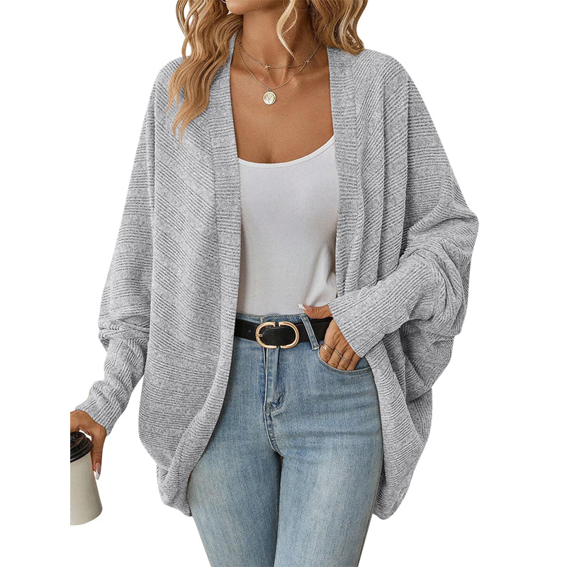 ✨Hot Sale 50% OFF🌸Women's Loose Batwing Knit Cardigan