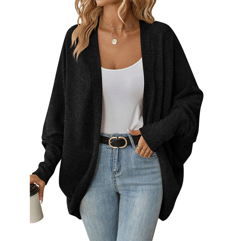 ✨Hot Sale 50% OFF🌸Women's Loose Batwing Knit Cardigan
