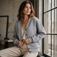 Women's Casual Quilted Button Down Jacket