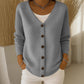 Women's Casual Quilted Button Down Jacket