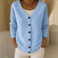 Women's Casual Quilted Button Down Jacket