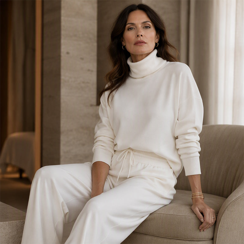 Women Casual Two-Piece Pants Set