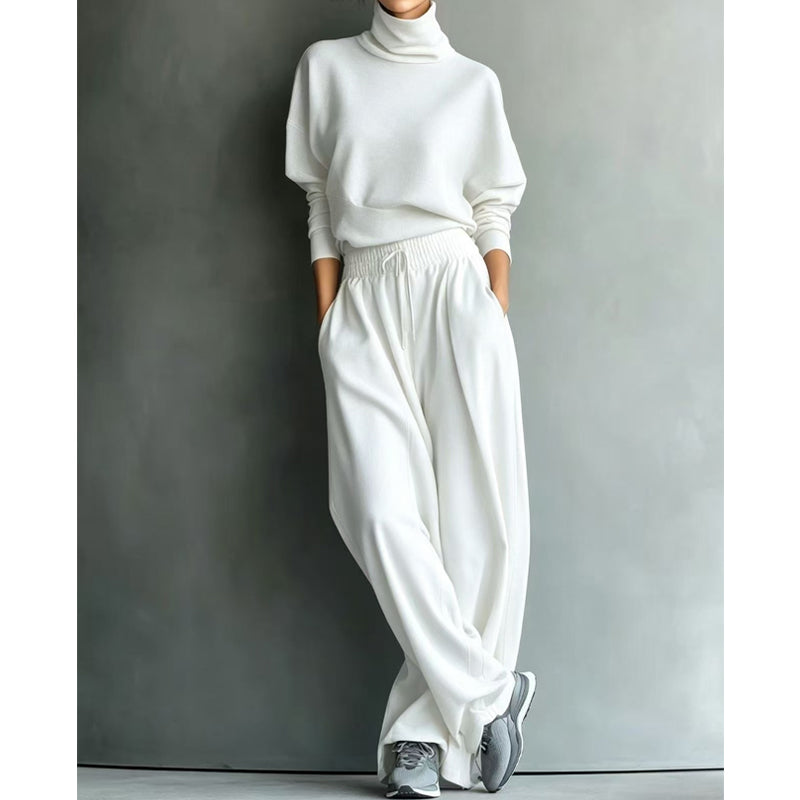 Women Casual Two-Piece Pants Set