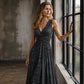 Women's Plus Size Sleeveless V-Neck Dress
