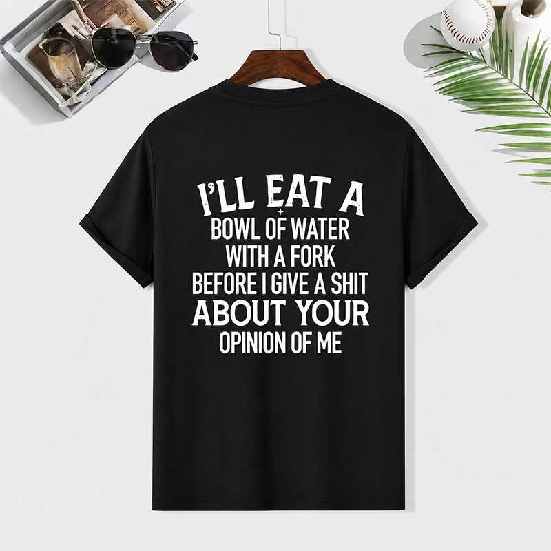 Funny Sarcastic Slogan Graphic T-Shirt
