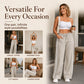 🌸 49% OFF NOW!Women's High Waisted Straight Leg Pants