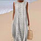 Women's Sleeveless Linen Dress