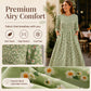💃Women's Smocked Floral Print Dress
