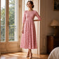💃Women's Smocked Floral Print Dress