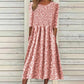 💃Women's Smocked Floral Print Dress