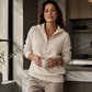 ✨ Women’s Half Zip Hooded Sweatshirt – Cozy Comfort Meets Effortless Everyday Style