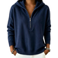 ✨ Women’s Half Zip Hooded Sweatshirt – Cozy Comfort Meets Effortless Everyday Style