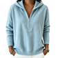 ✨ Women’s Half Zip Hooded Sweatshirt – Cozy Comfort Meets Effortless Everyday Style