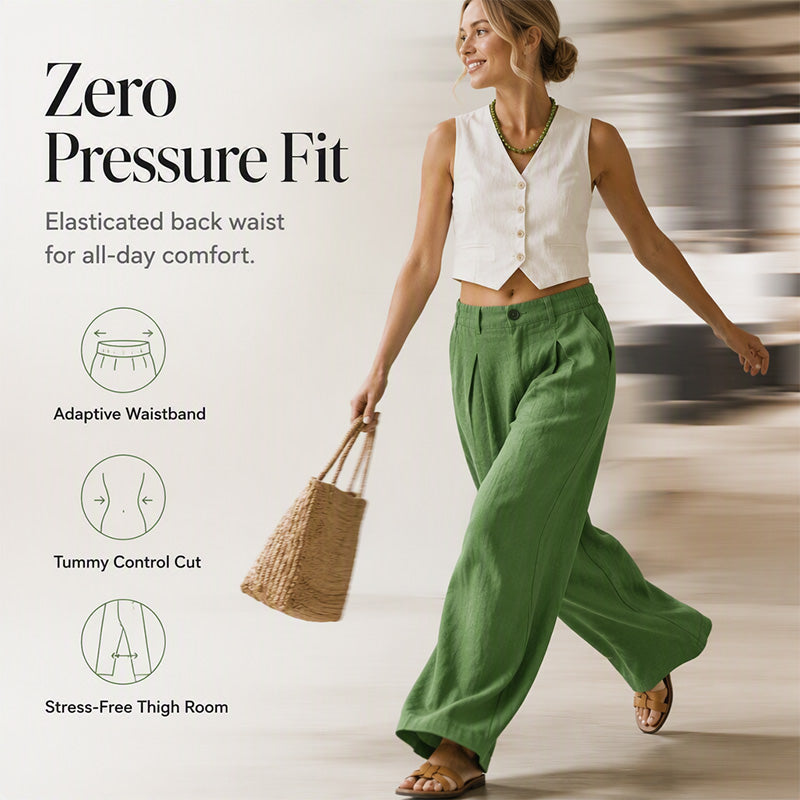 Women's Breathable Wide-Leg Pants