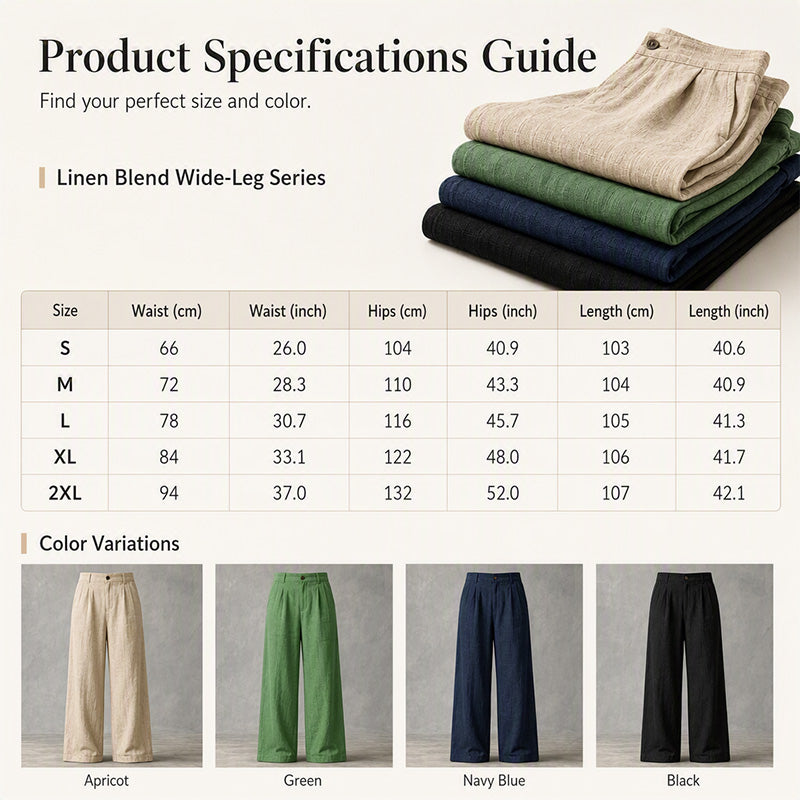 Women's Breathable Wide-Leg Pants