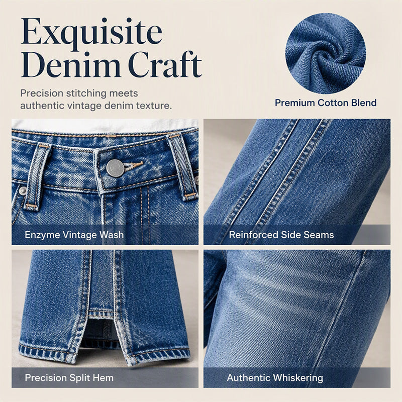 👖Women's High Waisted Wide Leg Jeans
