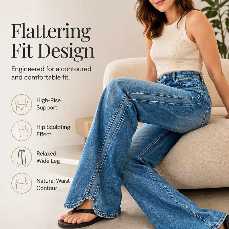 👖Women's High Waisted Wide Leg Jeans