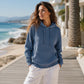 🍂Women's Corduroy Hooded Sweatshirt with Pockets – Cozy Texture Meets Effortless Autumn Style
