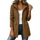 🌧️ Women's Water Resistant Hooded Rain Jacket – Lightweight Protection Meets Everyday Style