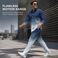 Men's Plus Size Casual Shirt and Pants Set