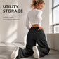 Women’s Casual Relaxed Fit Wide-Leg Pants