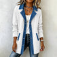 🏆Bestseller 🧥 Denim Patchwork Casual Jacket – Effortless Layering & All-Day Comfort for Every Look