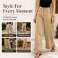 ✨ Standout Denim Style | Women's Ruffle-Hem Relaxed-Fit Jeans