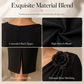 Women's Ruched Midi Dress with 3D Rose Details