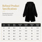 Women's Casual Velvet Hooded Cardigan