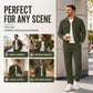 Men's Casual Corduroy Jacket & Pants Set